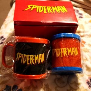 Spiderman Plastic Mugs